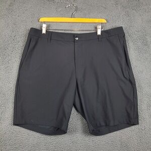 Lululemon Commission Short 9 Warpstreme Black Mens Size 38 LM7B96S